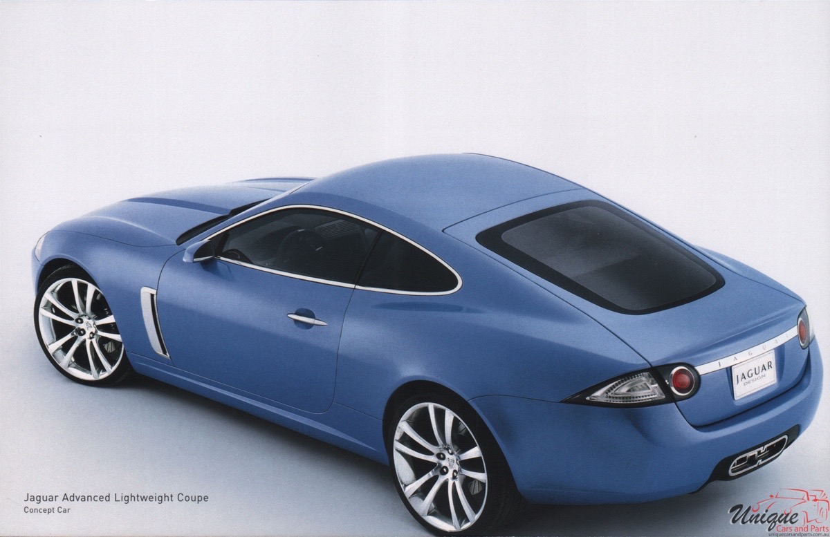 2005 Jaguar Concept Coupe Brochure Page 14